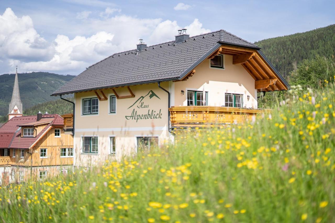 Отель Haus Alpenblick Санкт-Маргаретен-им-Лунгау Экстерьер фото