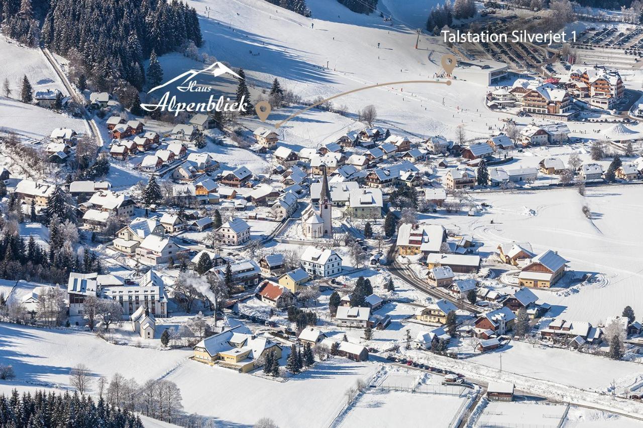 Отель Haus Alpenblick Санкт-Маргаретен-им-Лунгау Экстерьер фото